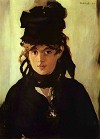 Manet Portrait of Berthe Morisot